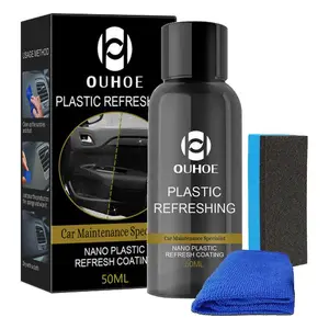 Lotifie Car Plastic Revitalizing Coating Agent - Plastic Refreshing Nano  Plastic Refreshing,Plastic Parts Refurbish Agent for Car, Automotive  Interior