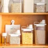 Kitchen Grain Storage Box Moisture-proof and Insect-proof Dry Food Food Preservation Box Container Measuring Cup Kitchen Items 4