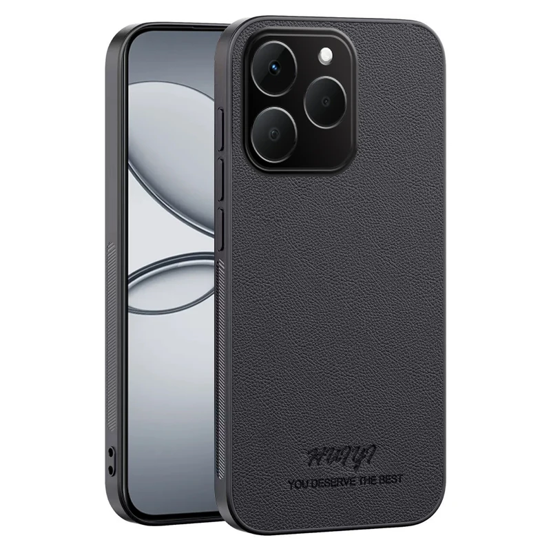 Luxury Business Leather Soft Frame Magnetic Phone Case Cover