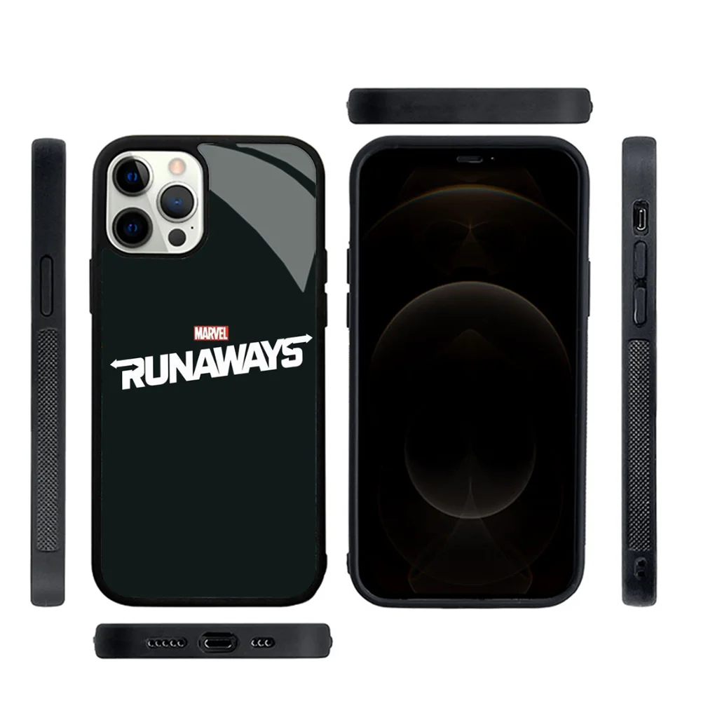 Фото Runaways мобильный телефон чехлы для iPhone 15 14 13 Pro Max 11 12 Mini Alex зеркальный чехол из ТПУ №1