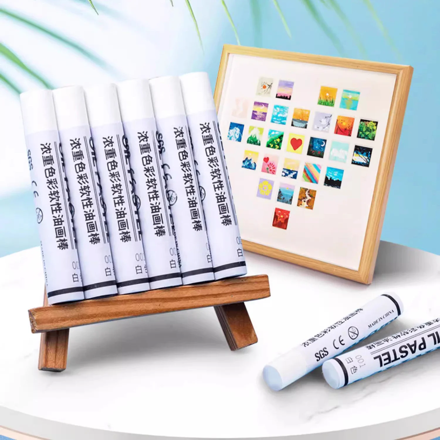 Artist Oil Pastels Complementary Color Soft Stick Children Professional Painting Drawing Graffiti Art Supplies