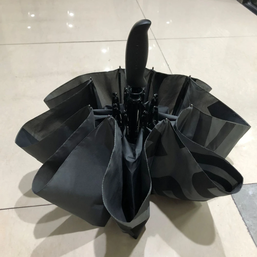 Original Umbrella for Porsche Cayenne 911 718 Palamela Macan Fully Automatic Folding Umbrella Car Rain Gear
