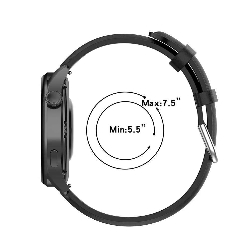 Huami Amazfit GTR 3  22mm  ո Ʈ Amazfit GTR 3 Pro/2/2e/47mm/Pace/Stratos Band  Smartwatch Leather Watchband