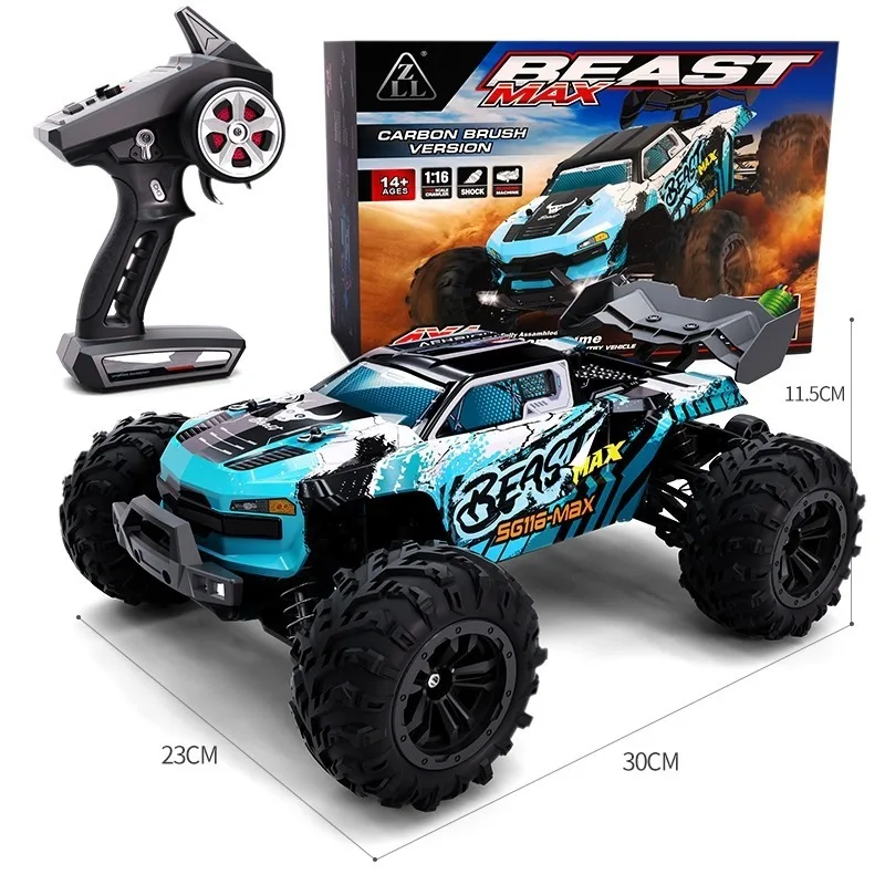 Sg116pro Brushless Professional Rc Remote Control Car Four-Wheel Drive High Speed Drift Off-Road Climbing Racing Adult Boy Gift 5