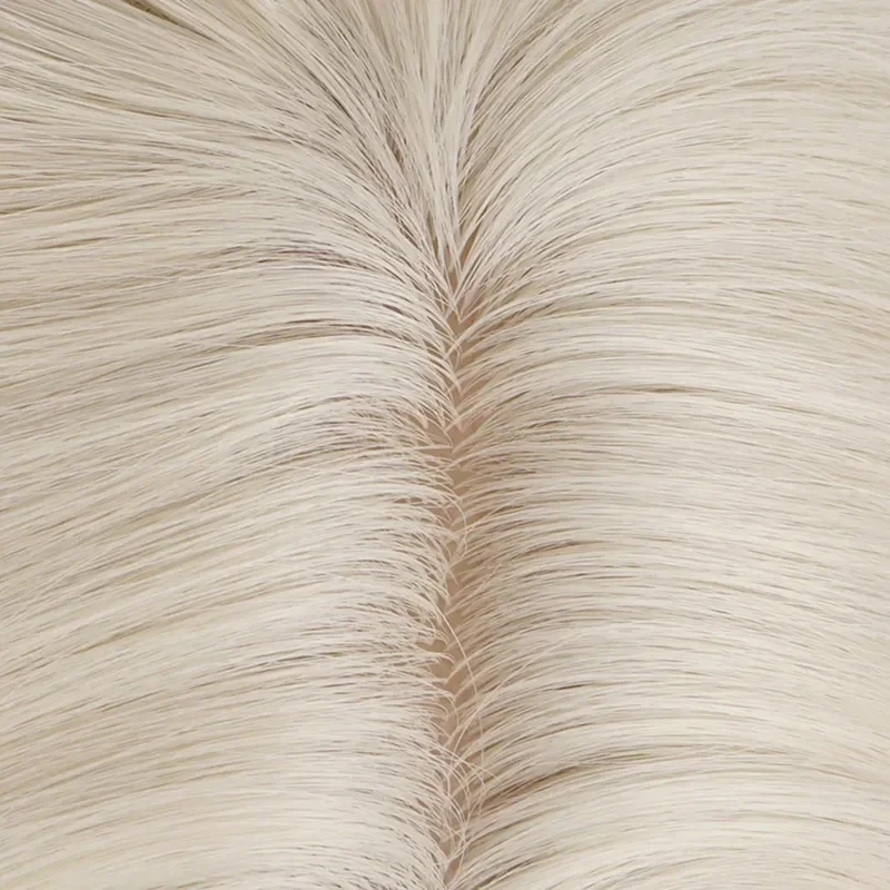 Wig styled on mannequin