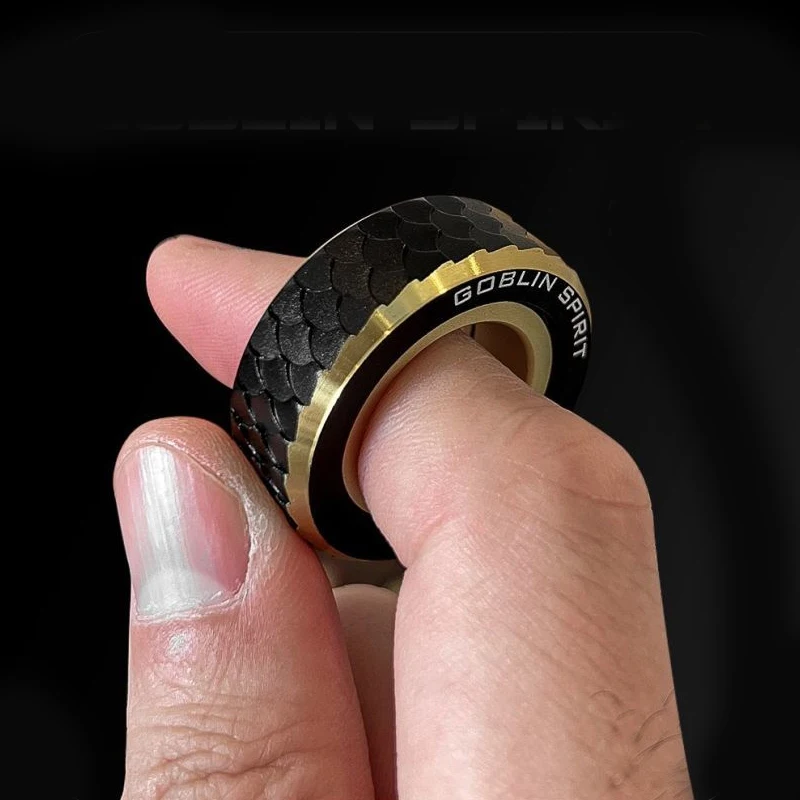 야외 휴대용 EDC 고블린 금속 기계 반지 사이버 손가락 자이로 도구 크리 에이 티브 선물 장난감