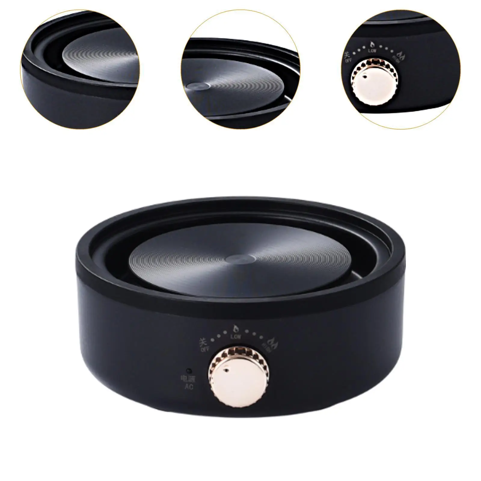 Countertop Electric Stove EU Plug Portable Cooking Stove Versatile Hot Plate for Tea Rooms Outdoor Camping Offices Tea Room