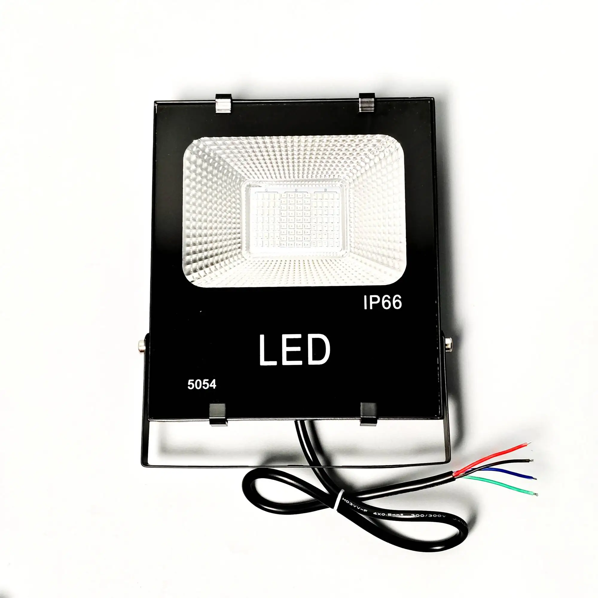 RGB LED 투광 조명, DC24V 입력, 내부 4 와이어 PWM 드라이버 포함, 30W, 50W, 100W, 150W
