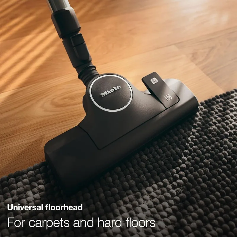 Miele Boost CX1 Bagless Canister Vacuum Cleaner, Grey/Blue