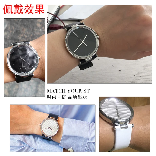 K1S21120/K1S21102 용 캘빈 클라인 시계 밴드: 가죽의 우아함