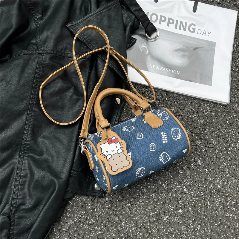 Hello Kitty Mini Women'S Handbag Cartoon Cute Women'S Shoulder Messenger Bag Fashion Casual Mini Women'S Bag Gift New