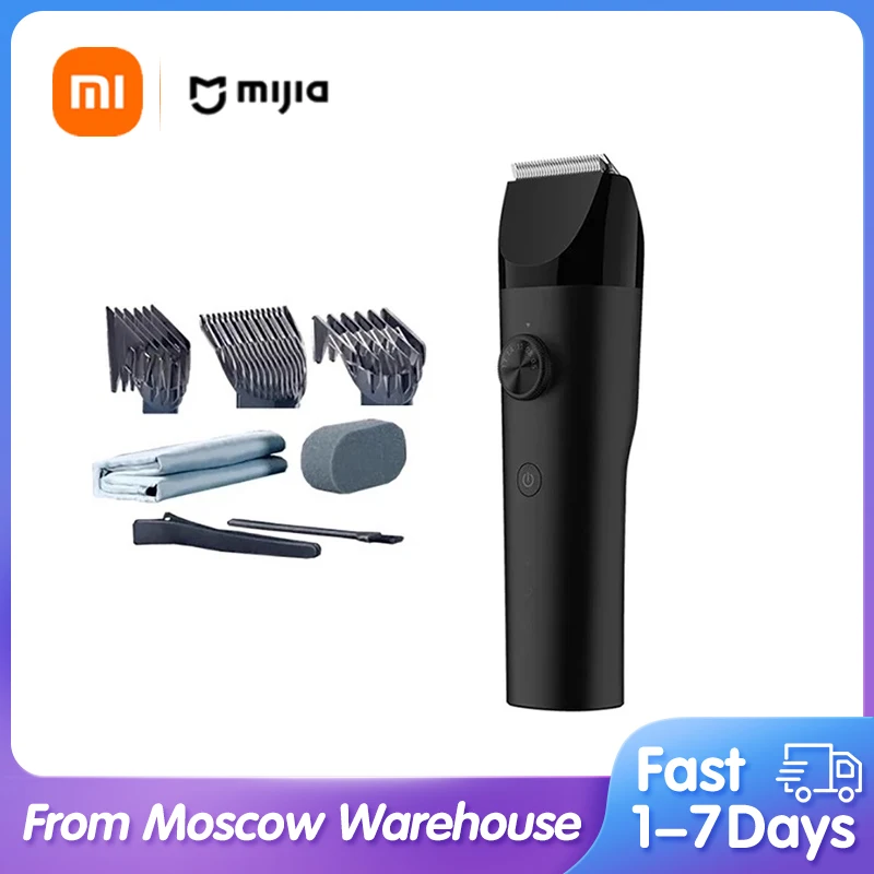 Xiaomi Hair Clipper Man Hair Trimmer Professional Beard Cut Machin Ipx7 Waterproof Wireless Haircut Machine Mijia Clipper 2