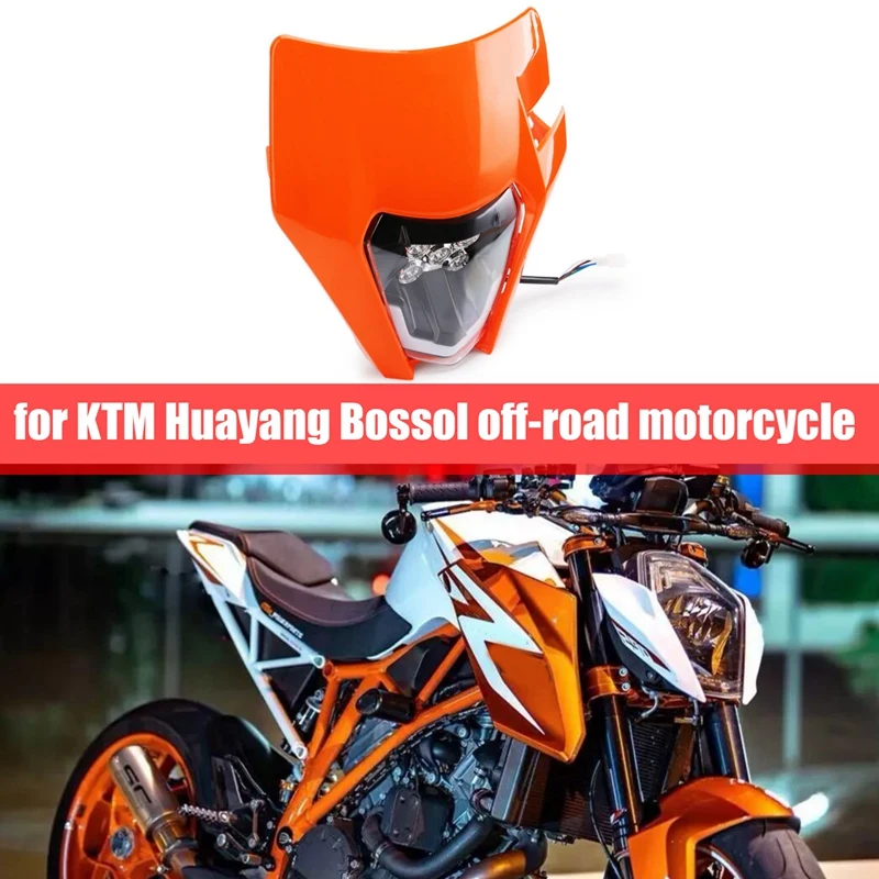 

Передняя фара в сборе для мотоцикла BB724, головная фара головного света для внедорожника Huayang Bossol