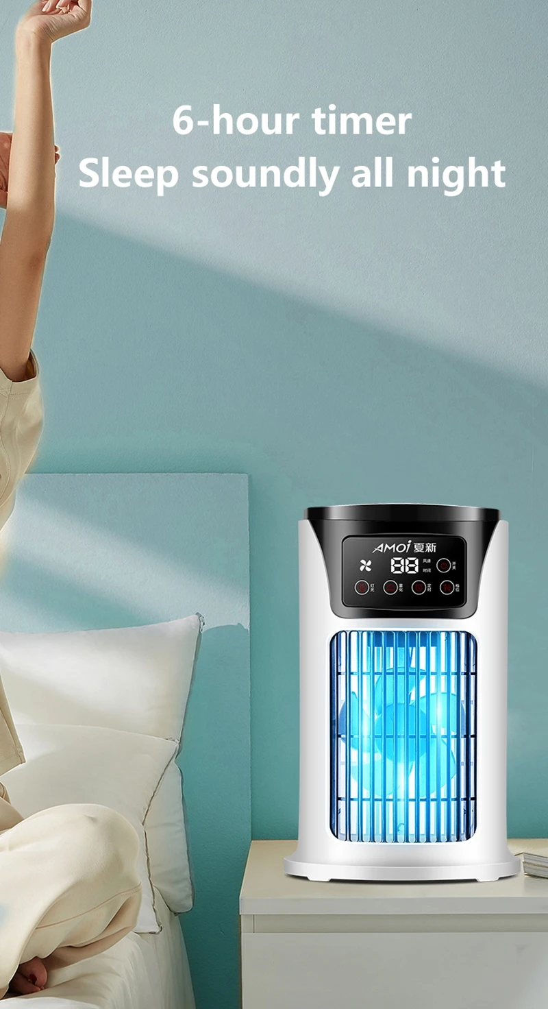 Climatiseur Portable Ventilateur Brumisateur S57406b6d2ef34340805b88f4ca130f08Q