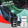 Eelhoe Auto Glass Repair Glue Windshield Repair Crack Adhesive Repair Glue Glass Repair Glue Multi-Functional Repair Liquid 3