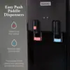 Top Loading Hot and Cold Water Dispenser - Water Cooler for 5 Gallon Bottles and 3 Gallon Bottles - Includes Child Safety Lock - 3