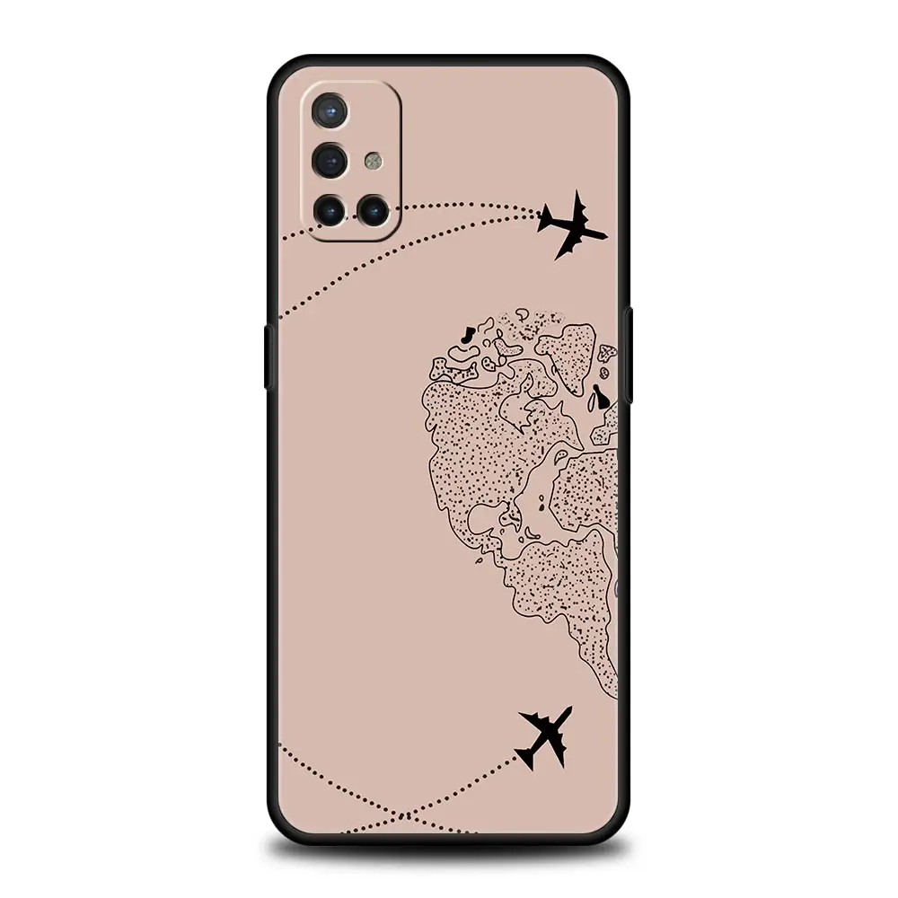 Fashion Planes World Map Travel Phone Case Cover