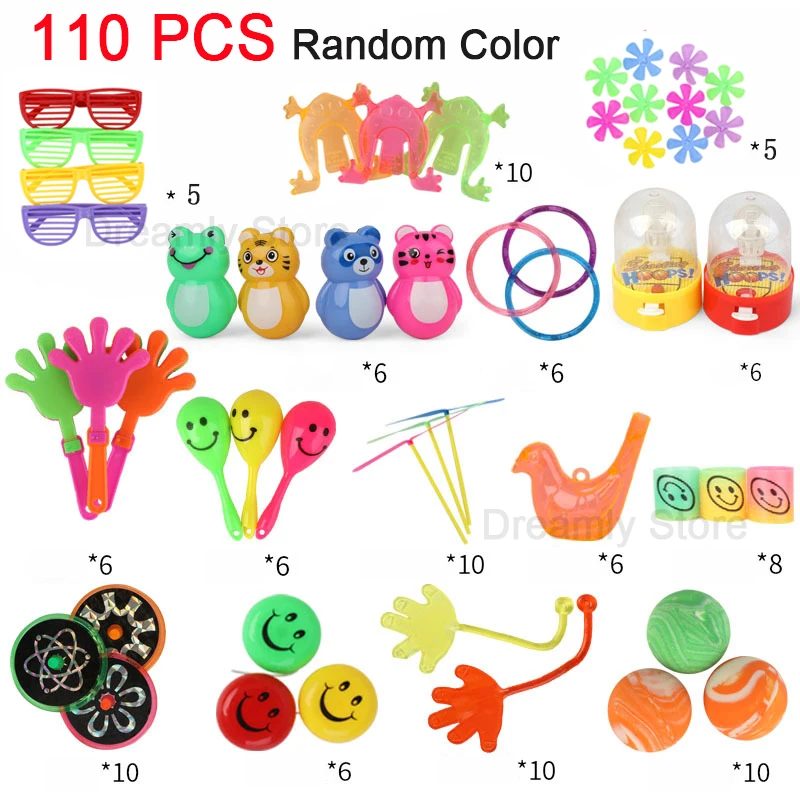 Party Toys Kids Party Favors Assortment Giveaway Pinata Filler Bulk Boys Girls Treasure Boxs Birthday Party Supply Gifts
