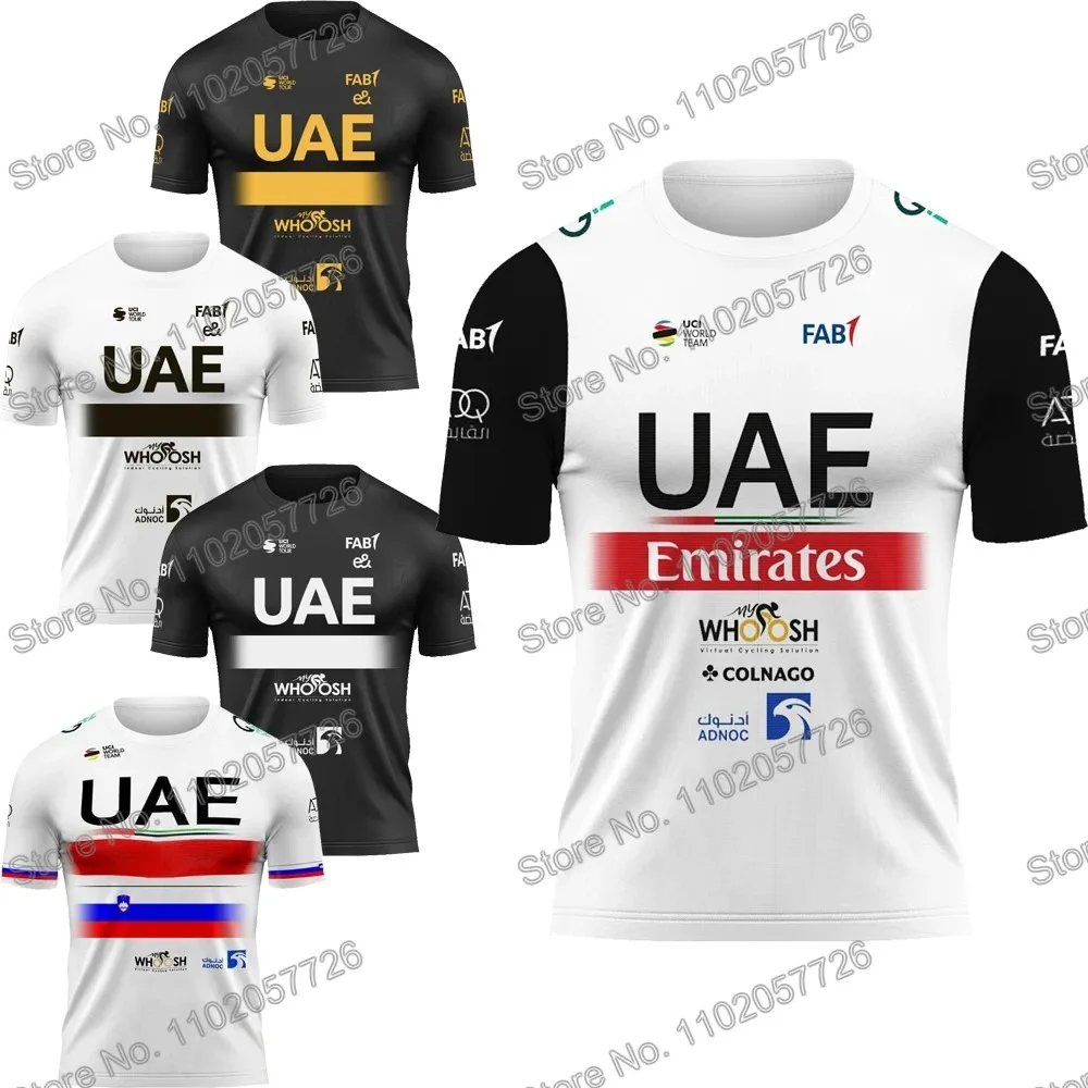 thumbnail image 2 of Camiseta deportiva para exteriores de los Emiratos Árabes Unidos 2024, transpirable, de secado rápido, ropa deportiva, ropa informal, camiseta con impresión 3D para niños y adultos, 2 of 5