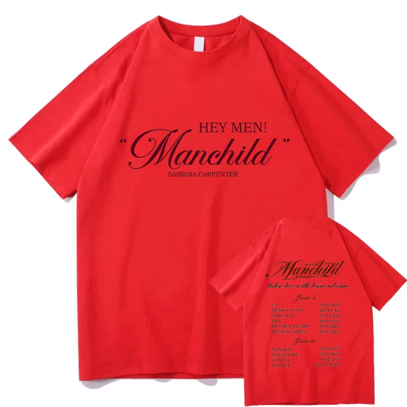 ミュージシャン sabrina carpenter manchild tee Manchild Photo T-Shirt - Sabrina Carpenter Official Store