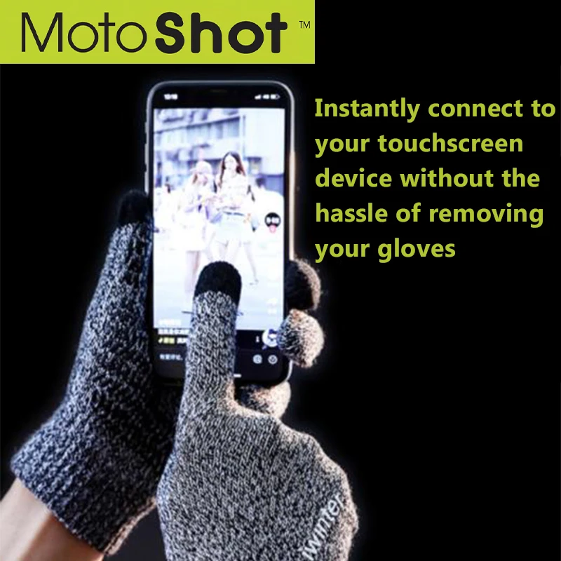 Conductive Touch Screen Stickers for Gloves