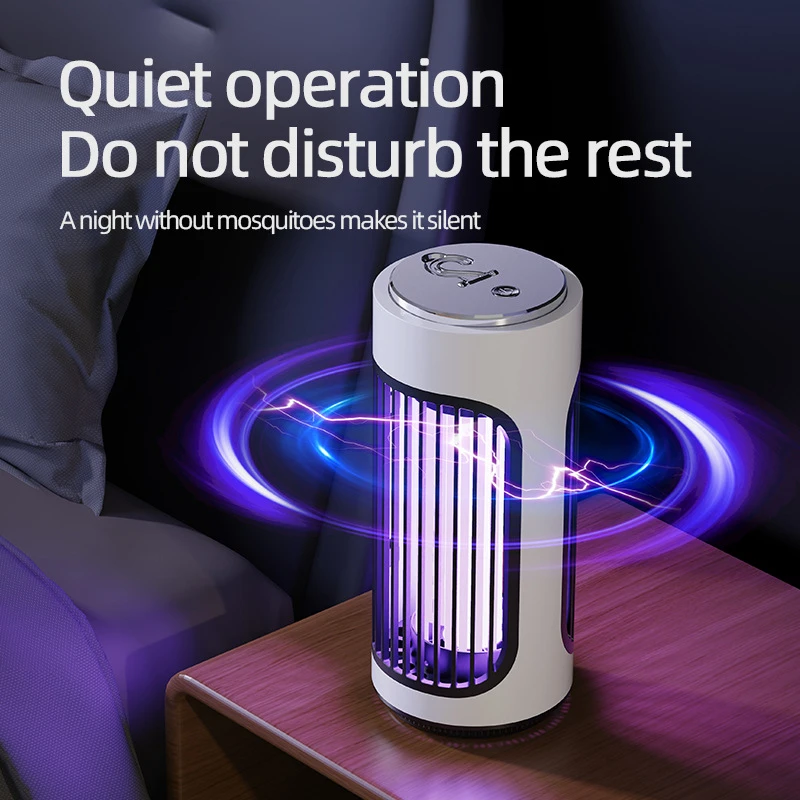 Electric Anti Mosquito UV Bulb Lamp Outdoor Portable Camping Indoor Bedroom USB Rechargeable 5V Anti Mosquito Light Insect Trap