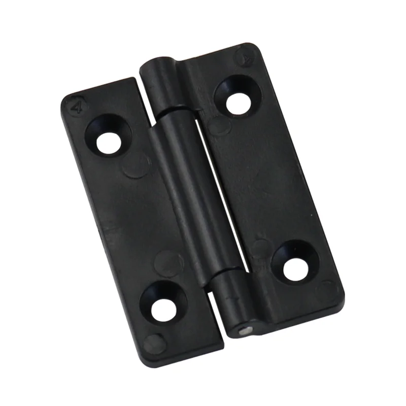Small Random Stop Torque Hinge Black Plastic Damping Positioning Hinge Random Stop Flip Folding
