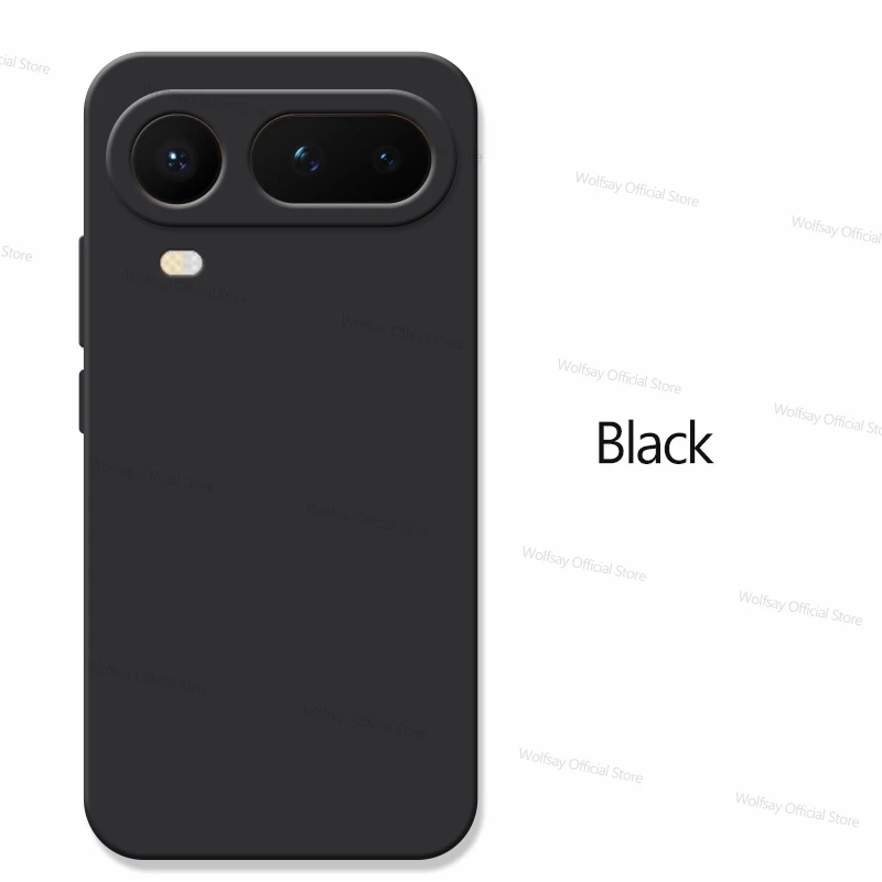 Enhanced Product Title: Shockproof Liquid Silicone Protective Phone Case -
