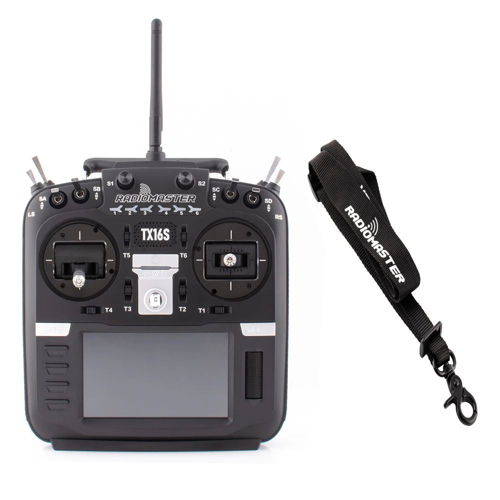 

RadioMaster TX16S MKII V4.0 16CH 2.4G Hall Gimbals ELRS 4in1Transmitter Remote Control Support EDGETX OPENTX