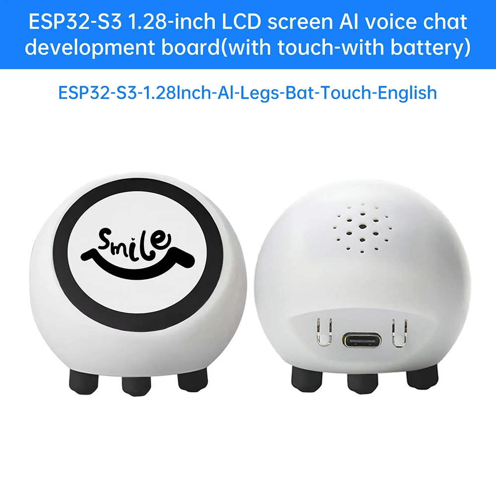 ตัวเลือกสินค้า โมดูลเสียง ESP32-S3 หน้าจอ 1.28 นิ้ว สำหรับหุ่นยนต์และระบบเสียงอัจฉริยะ