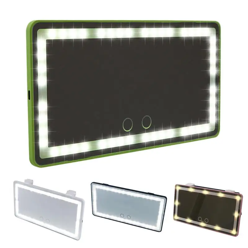 MultiFunctionalLEDLightMakeupMirrorforTrucksMiniCarsSUVsand