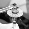 Angle Car Torque Wrench Torquemeter Dial Garage Calibrated In Degrees Auto Torque Gauge Repairing Tool 6