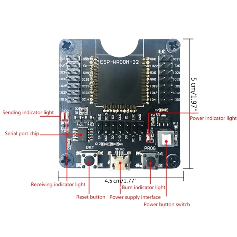 ESP-WROOM-32 ESP32 ���� ����, ESP32 �׽�Ʈ ����, ���� ���� ����, LX9A