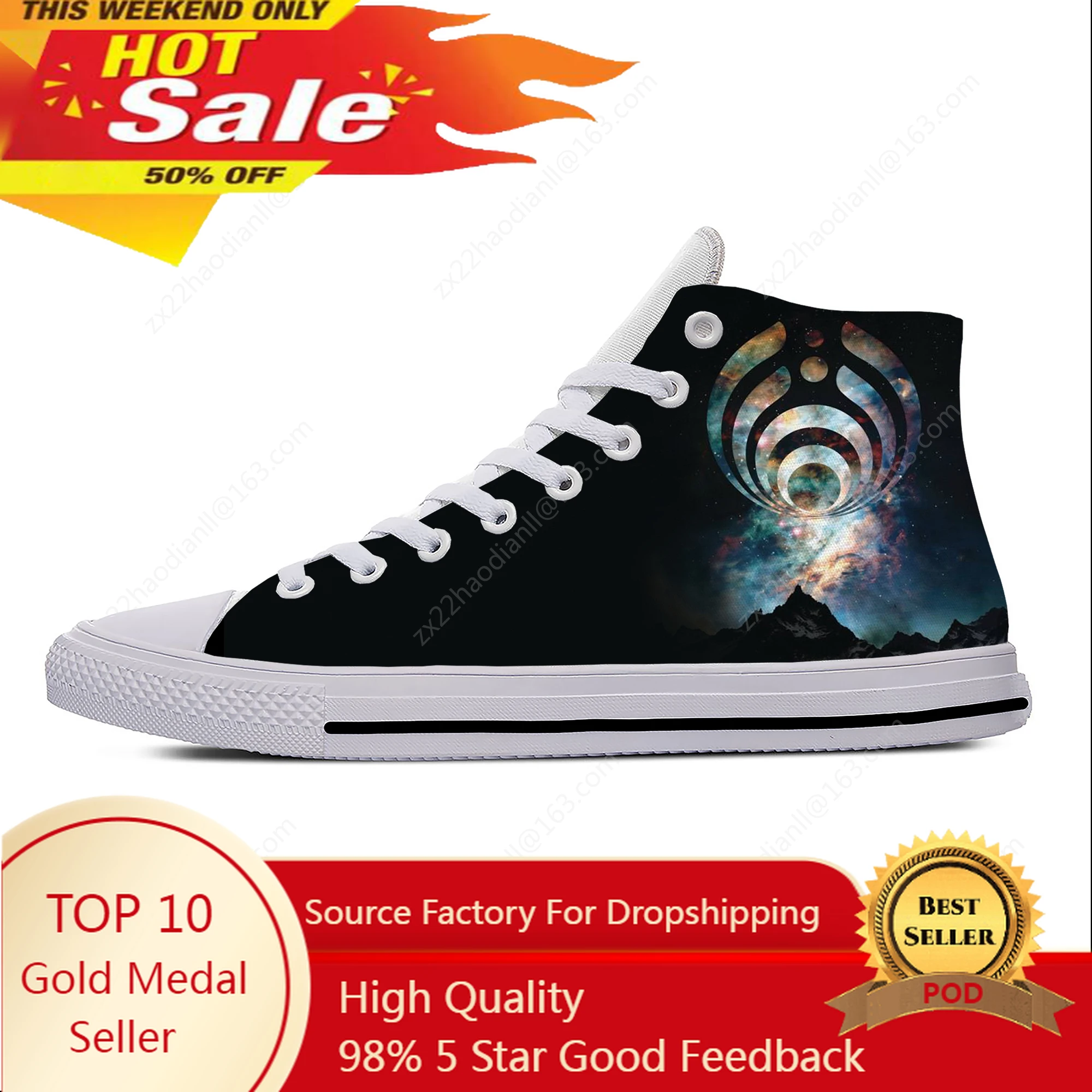 

Lorin Ashton High Top Sneakers Bassnectar Mens Womens Teenager Casual Shoes Canvas Running Shoes 3D Printed Lightweight shoe