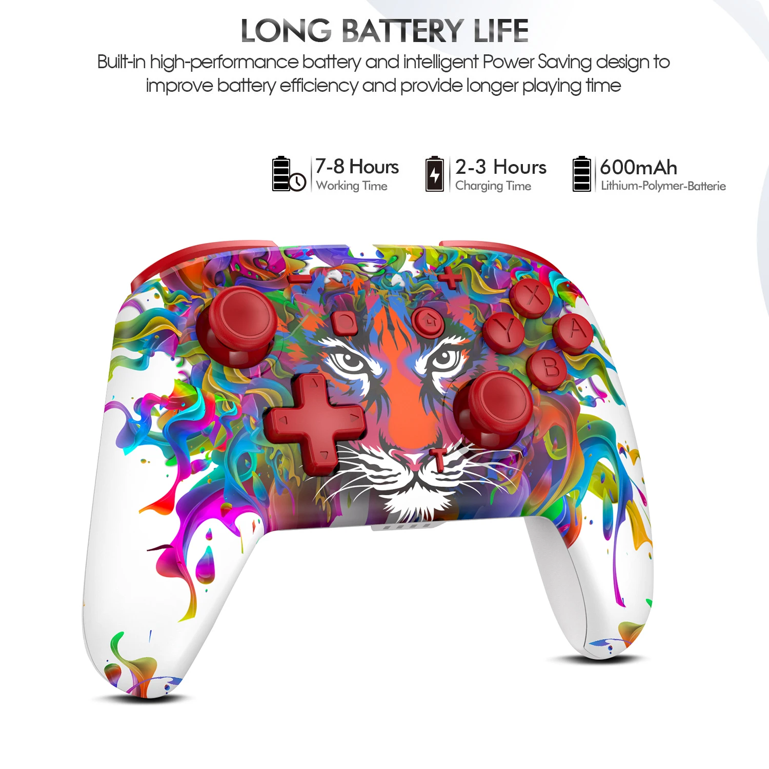 

Беспроводной игровой джойстик YS06Nintendo Switch PRO Lion