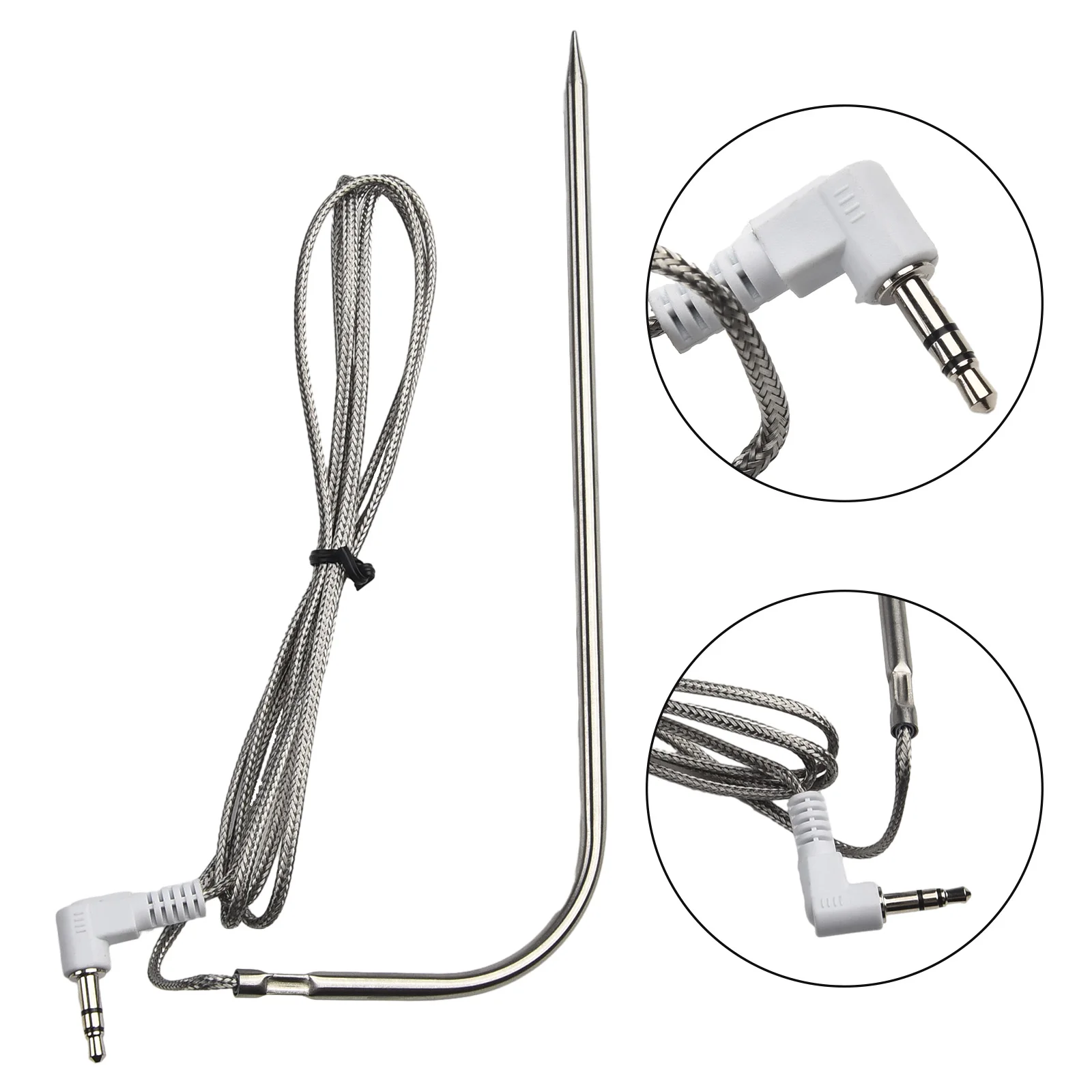 Barbecue Meat Probe Sensor For TRAEGER Grills Digital Thermostats Cooking Thermometer Probe Sensor Replacement BBQ