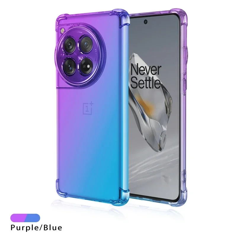 Gradient Shockproof Protective TPU Phone Case Cover