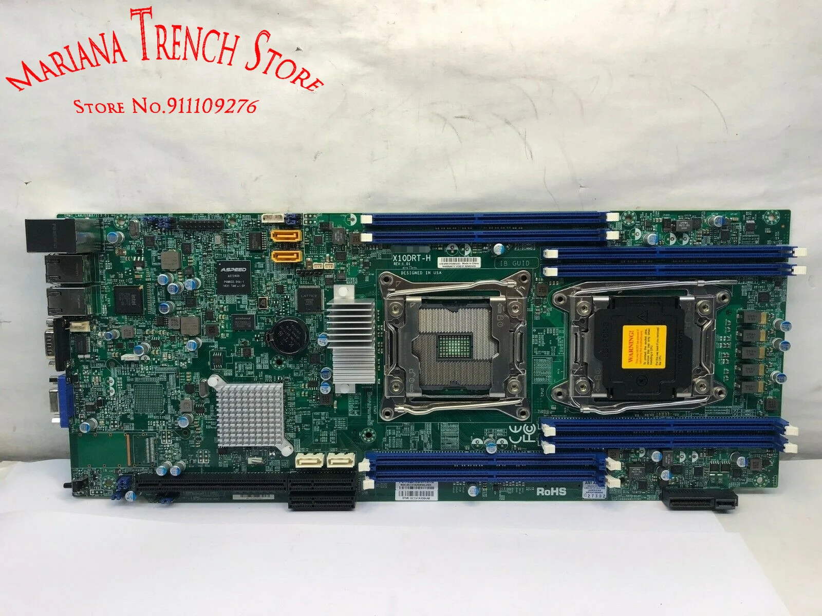 

X10DRT-H for Supermicro 2U Dual Socket R3 (LGA2011) Motherboard E5-2600 v4/v3 Family DDR4 i350-AM2 Dual Port GbE LAN