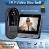 WiFi wireless smart video doorbell, Two-way outdoor 1080P HD camera, Wireless intercom voice, Smart home waterproof doorbell 1