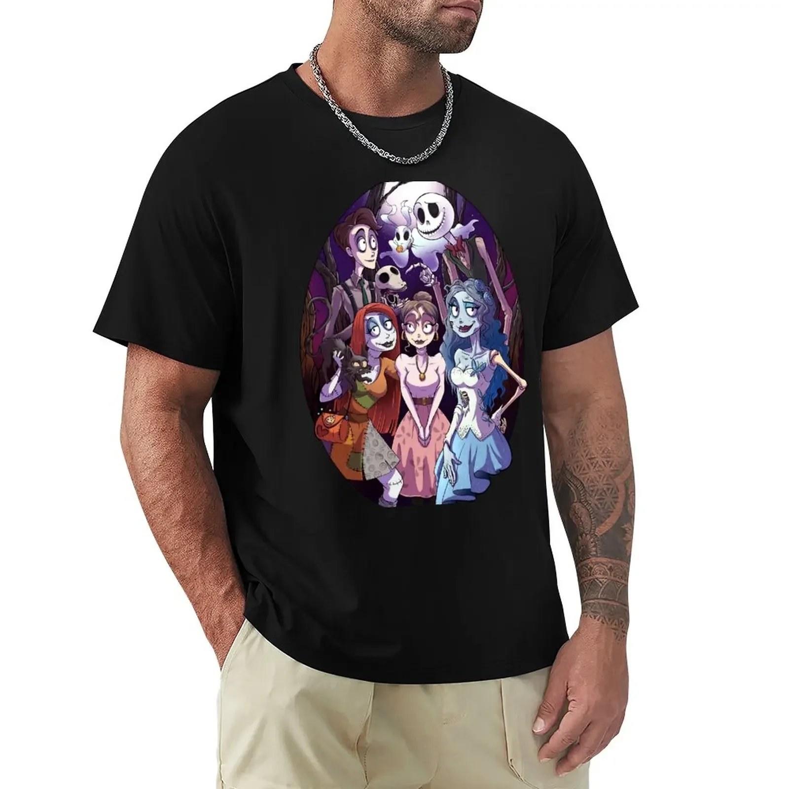 

A Grim Picture T-Shirt Short sleeve tee hippie clothes plain t shirt men