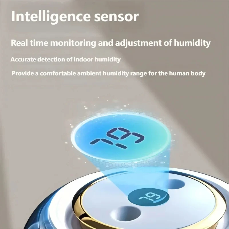 2025 New Quiet Air Humidifier Large Mist Volume Household Humidifier For Bedroom Pregnant Women Baby 4