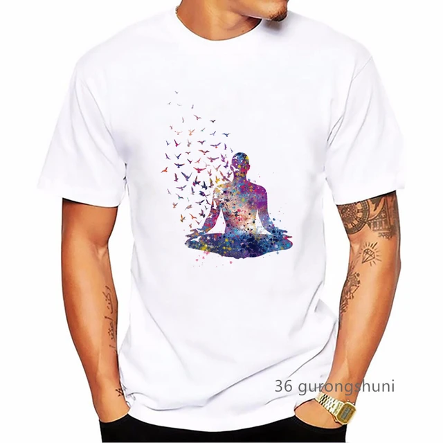 Vintage Yoga & Zen T-shirts  Retro Meditation Graphic Tees