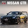1:32 Nissan GTR R35 Supercar Alloy Car Toy Car Metal Collection Model Car Sound and light Toys For Children 2