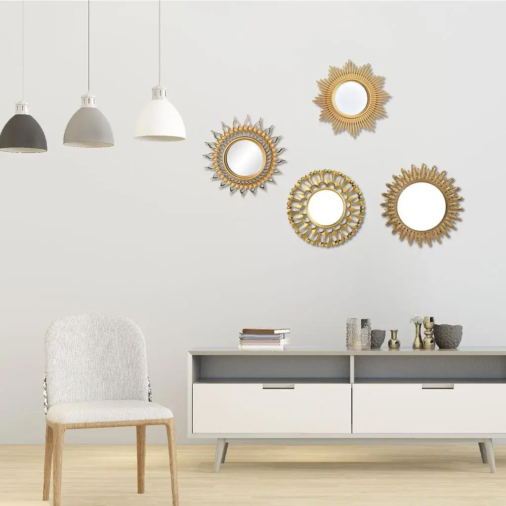 Circle Mirrors Wall Decor - 11 Options To Consider | Pillows & Lanterns