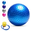 55CM  65CM  75CM Pvc Yoga Massage Ball Thickened Explosion-proof Big Dragon Ball Particles Massage Yoga Balance Ball