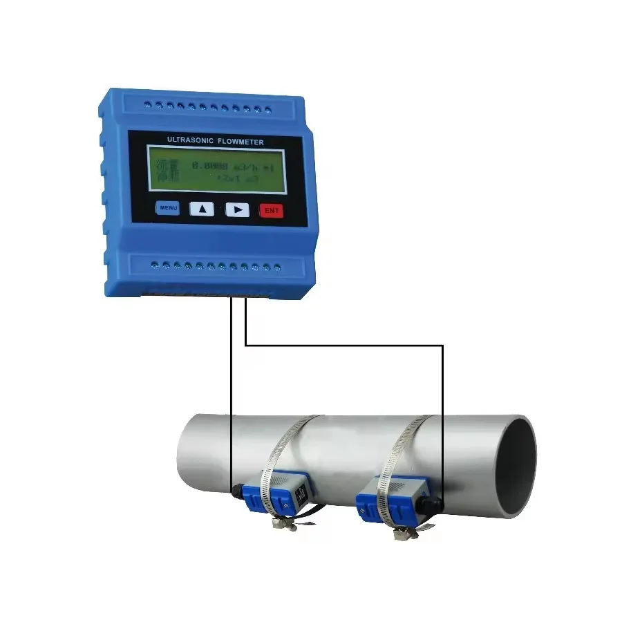 Flow Meter Water Flow Meter Turbine Flow Meter Digital Turbine Flow Meter TUF-2000M Digital Modular Ultrasonic Flowmeter TS-2 TM-1 TL-1 Transducer Optional Measuring Range DN15-6000mm Flow Speed Tester