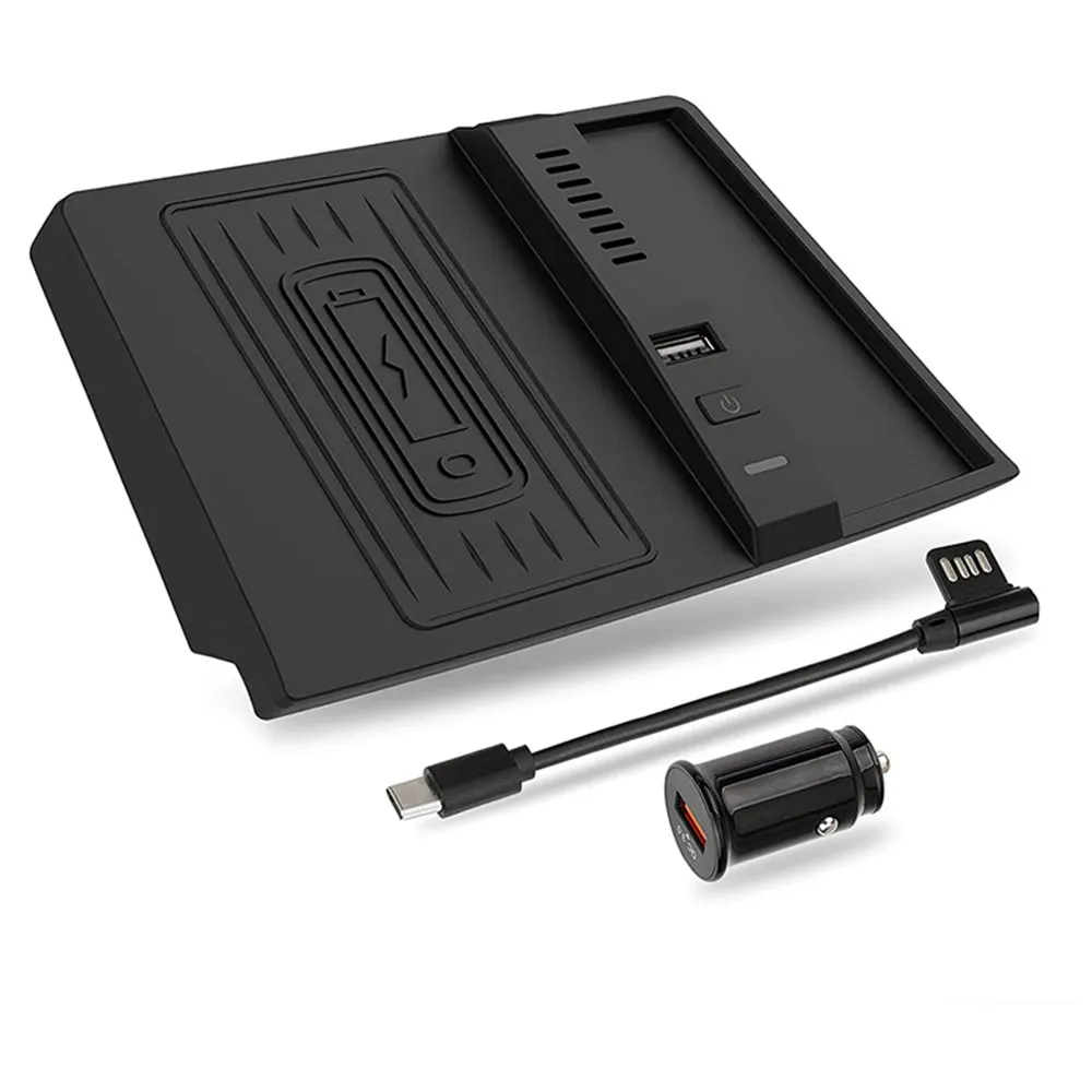 Car Wireles Charging Pad for Subaru Forester SK Sport JDM MK5 Wilderness 2019~2022 Phone Fast Charger Plate Accessorie 2020 2021