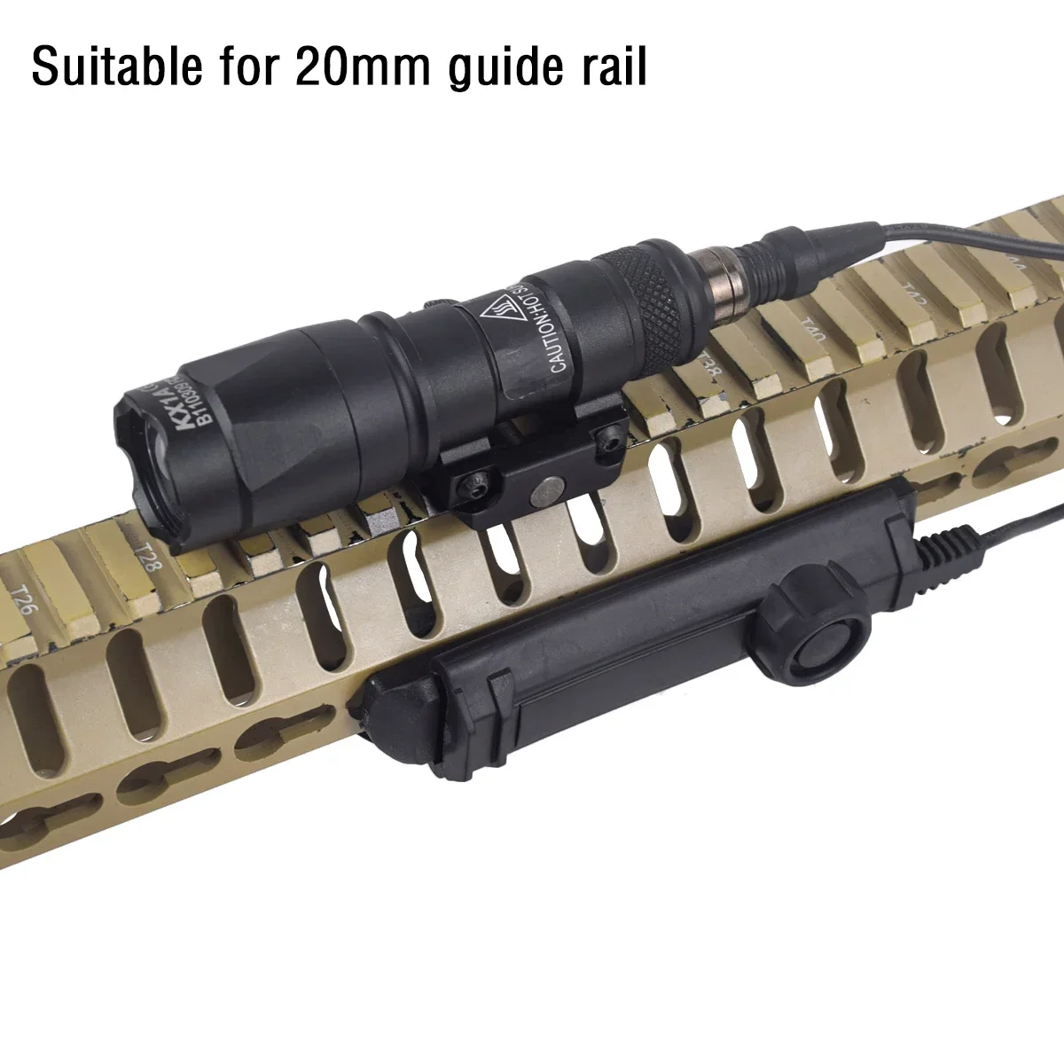 Surefire M600C M600 M300 Tactical Weapon Light Airsoft Powerful Flashlight Fit 20mm Rail Scout Rifle Hunting Gun LED Lamp