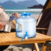7.5L Drinking Water Jug Multifunction Water Storage Carrier Large Capacity Drinking Water Bucket with Faucet for Camping Picnic 4