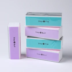 Colorful 4 - Way Nail Buffer Block Set (5 Pieces) - Shine & Polish Manicure Tools (5pcs G - 127)